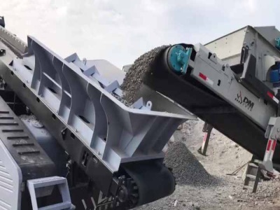 mobile crusher for railway ballast mining plant